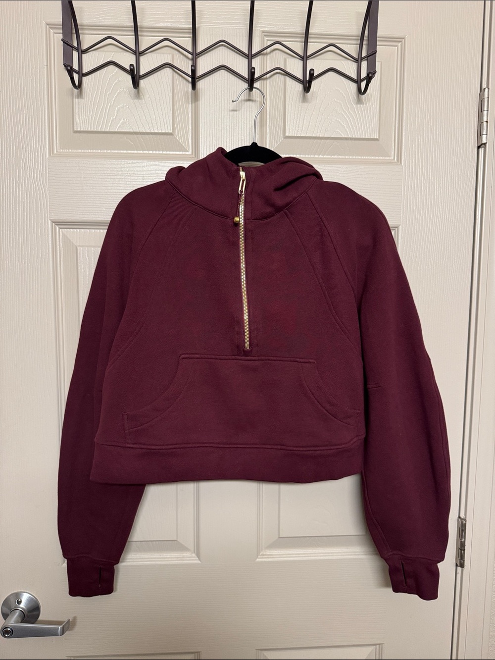 Lululemon | Scuba Oversized Half Zip Hoodie in Garnet XS/S